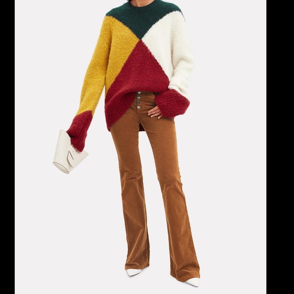 Veronica Beard Pants - Veronica Beard Beverly Skinny Flared Corduroy Pant